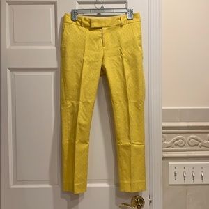 Perfect condition brocade yellow pants